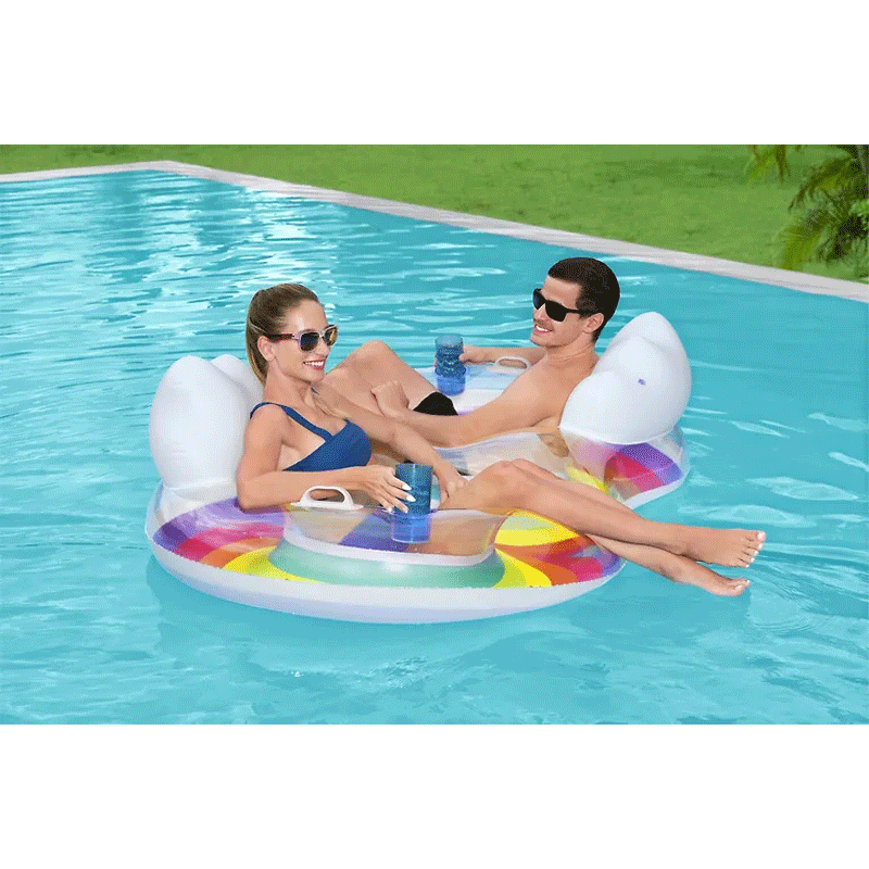 Bestway RAINBOW DREAMS DOUBLE SWIM TUBE 6'1" X 45.5"