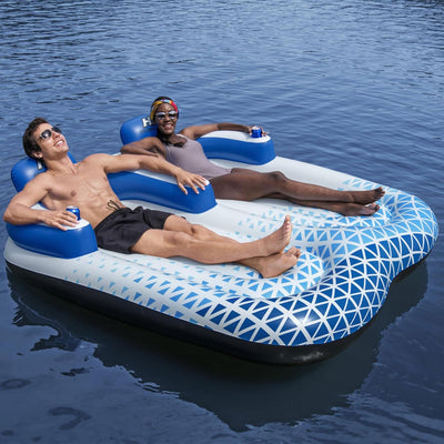 Bestway INDIGO WAVE DOUBLE 2-PERSON LOUNGER 77" X 76"