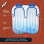 Bestway INDIGO WAVE DOUBLE 2-PERSON LOUNGER 77" X 76"